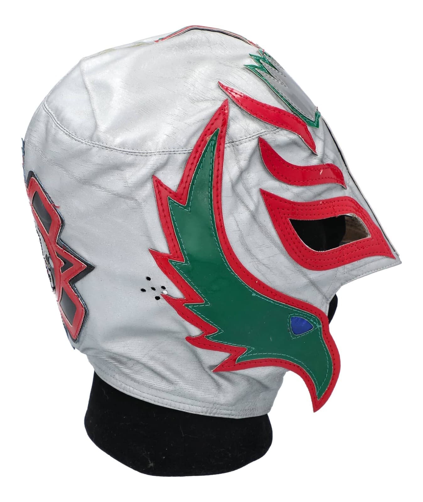 Rey Mysterio Signed WWE Luchador Mask Inscribed "619"  (PSA COA) 5