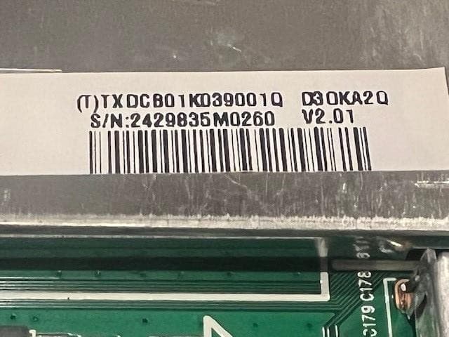 NEC E424 LCD TV Main board TXDCB01K039 3