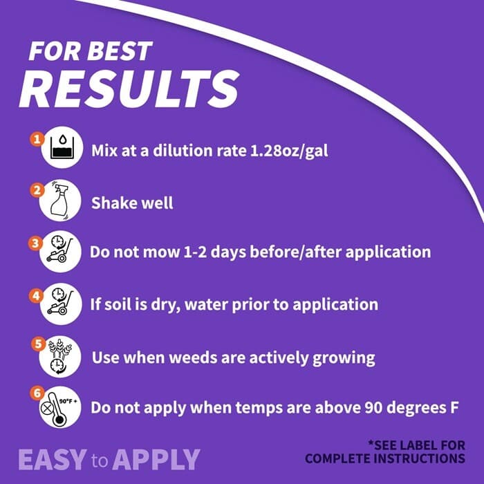 Bonide 061 Concentrate Chickweed Clover and Oxalis Weed Killer 16 oz Pint 5