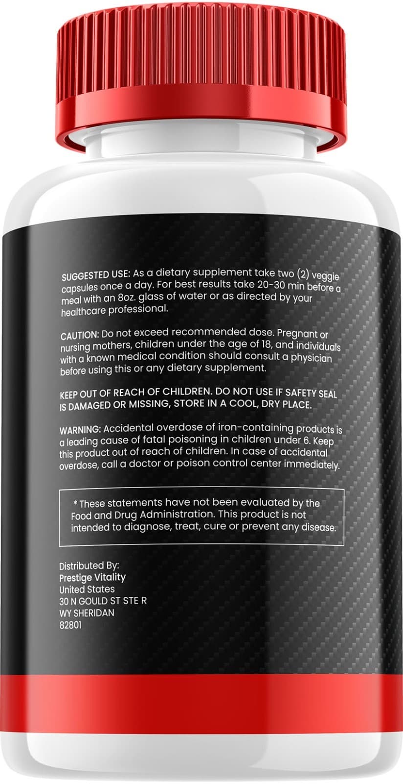 (5 Pack) EreForce for Men Capsules – Ere Force Vitamin Complex Pills, Energy 6