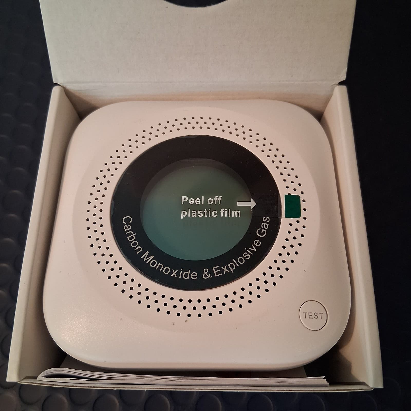 Carbon Monoxide Detector/Explosive Gas Detector Wall Plug In 100V Carbon Alarm