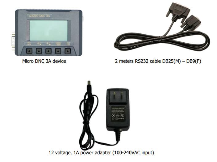 MICRO DNC 3A. program transmission device for cnc machine 5