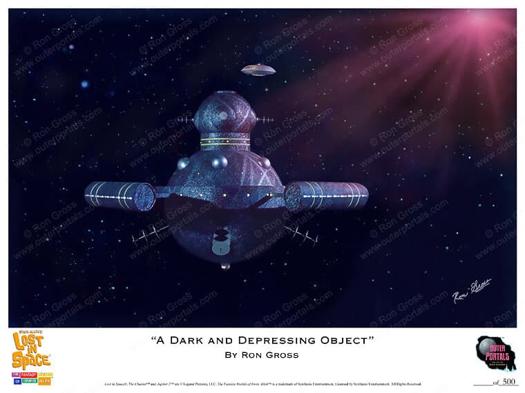 Lost in Space - A Dark and Depressing Object Ron Gross Art Print #44 2