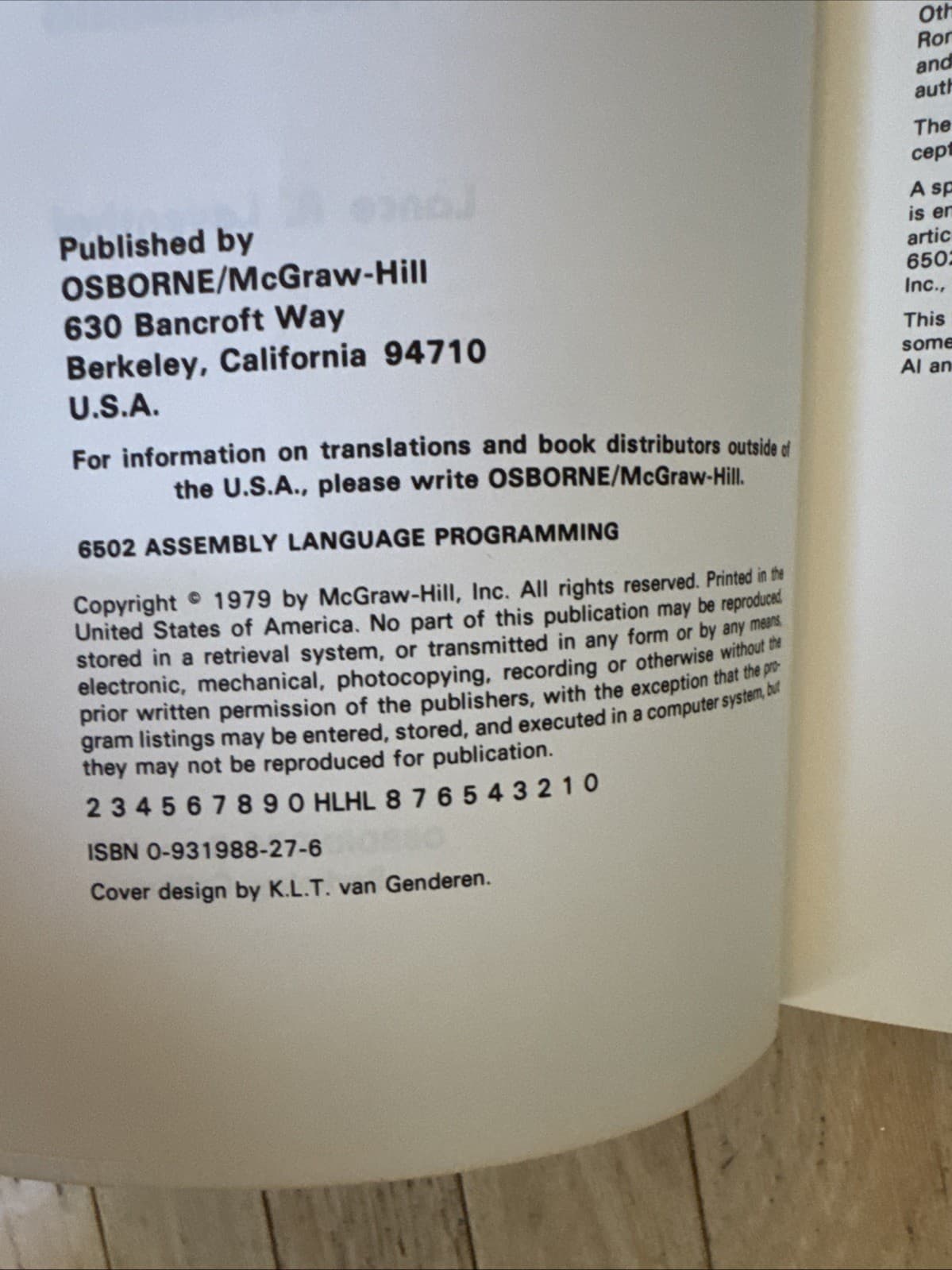 6502 assembly language programming 5