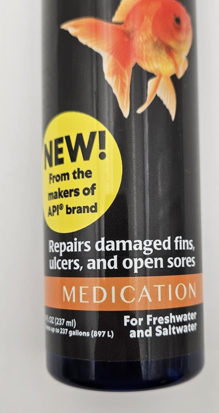 API Aquarian Melacure FIN & BODY CURE Remedy Fish Disease Medication Exp. 04/28 3