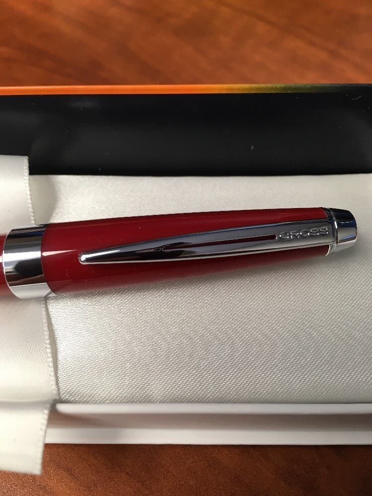 Cross Aventura Fire Engine Red Ballpoint Pen 4