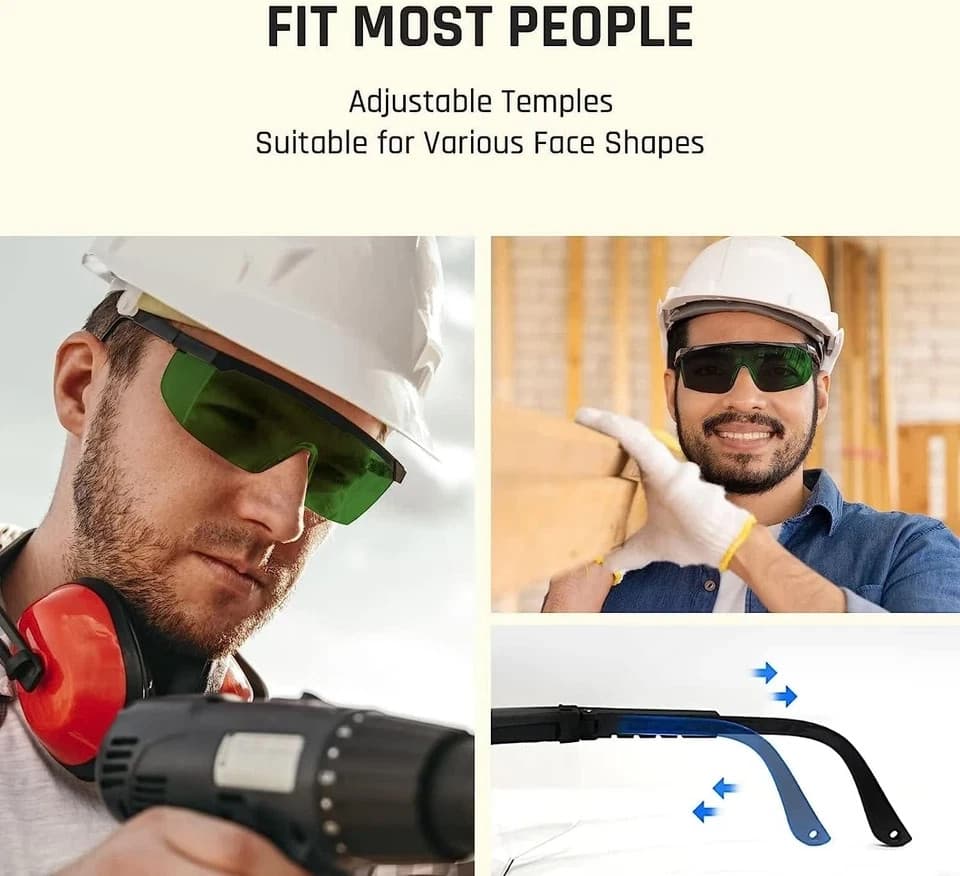 IPL 200-2000nm Laser Safety Glasses for Hair Removal & Welding Eye Protection 5