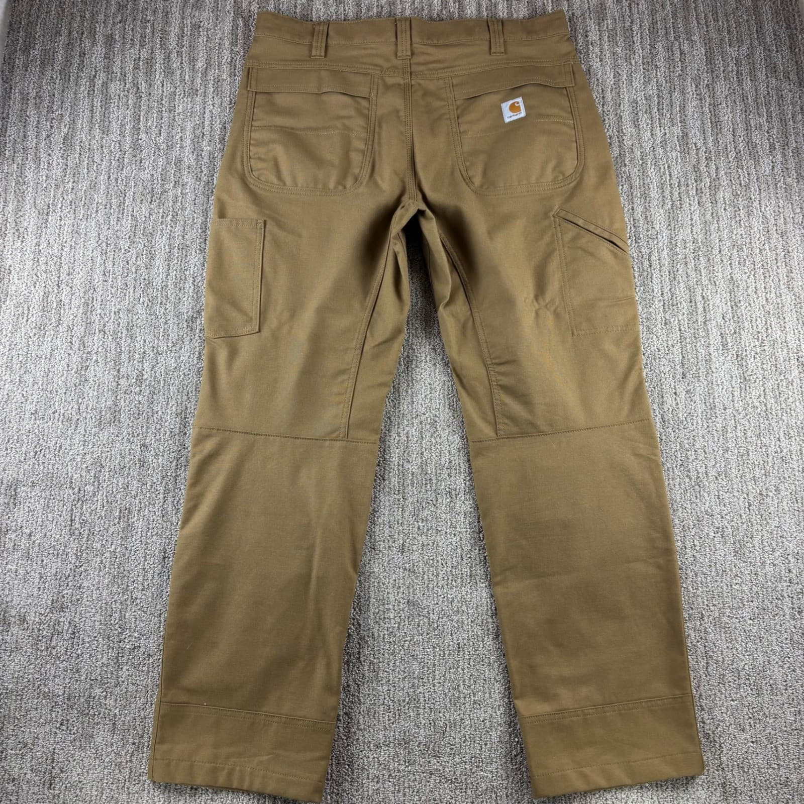 NEW Carhartt Full Swing Canvas Work Pants Men's 38x32 Brown 102812 Relaxed Fit 3