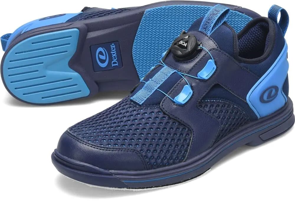 Dexter Pro BOA Navy Mens Right Handed Wide Width Bowling Shoes 2