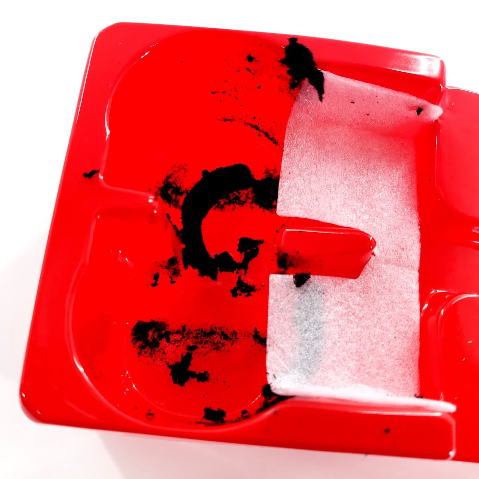 GE General Electric 7-1285 FM Stereo Collapsible FM Radio Brand New Damaged Pads 5