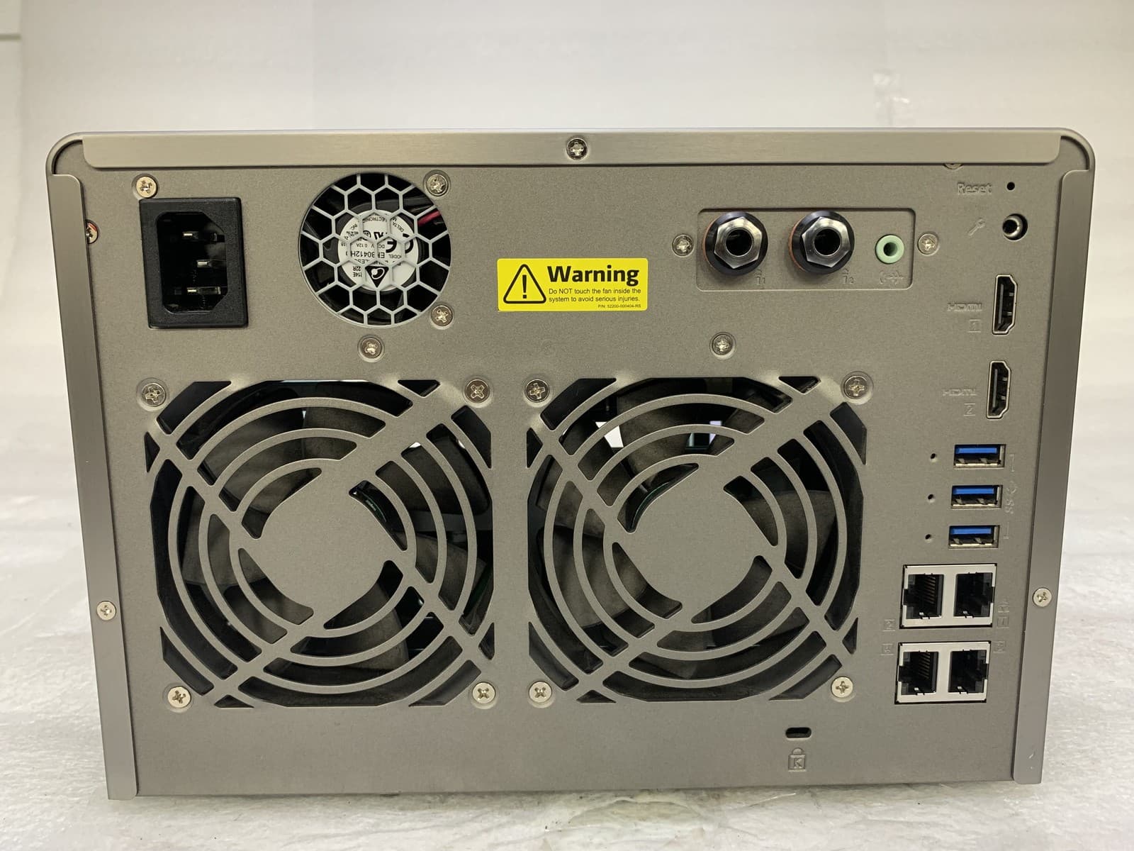 QNAP TS-653A Network Attached Storage (NAS) Server NO CADDYS\HDD - 8GB RAM 4