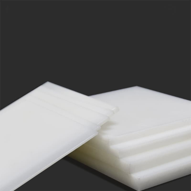 2mm - 30mm Thick HDPE Sheets Polyethylene Plastic Block Plates Panel Black/White 5