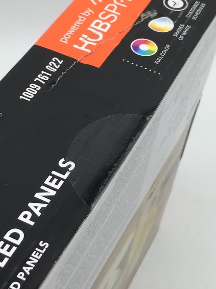 EcoSmart Smart Color Changing Dimmable 5 Geometric Triangle LED Light Panels 6