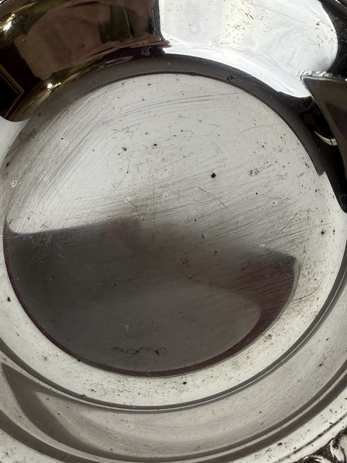 Vintage Reed & Barton Classic Rose Design Serving Bowl Silverplate 6.5" 3