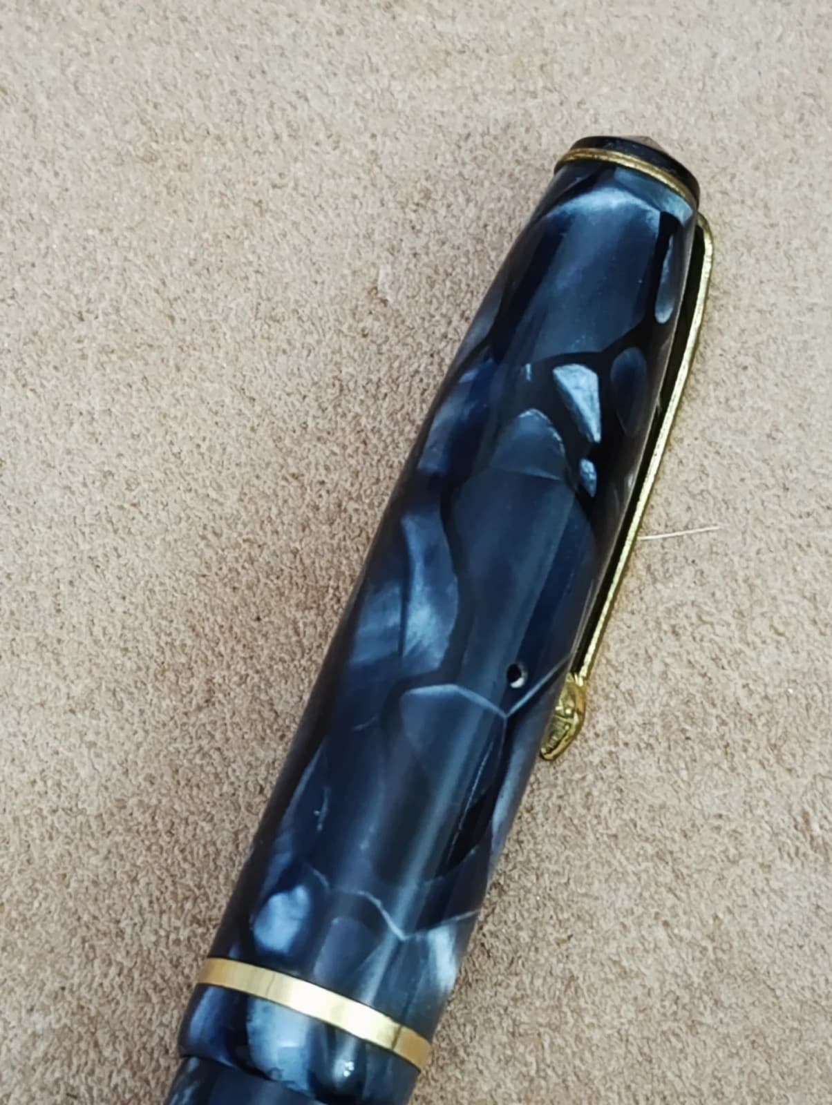 Vintage Conway Stewart No 15 14 CT Gold Nib Fountain Pen  5