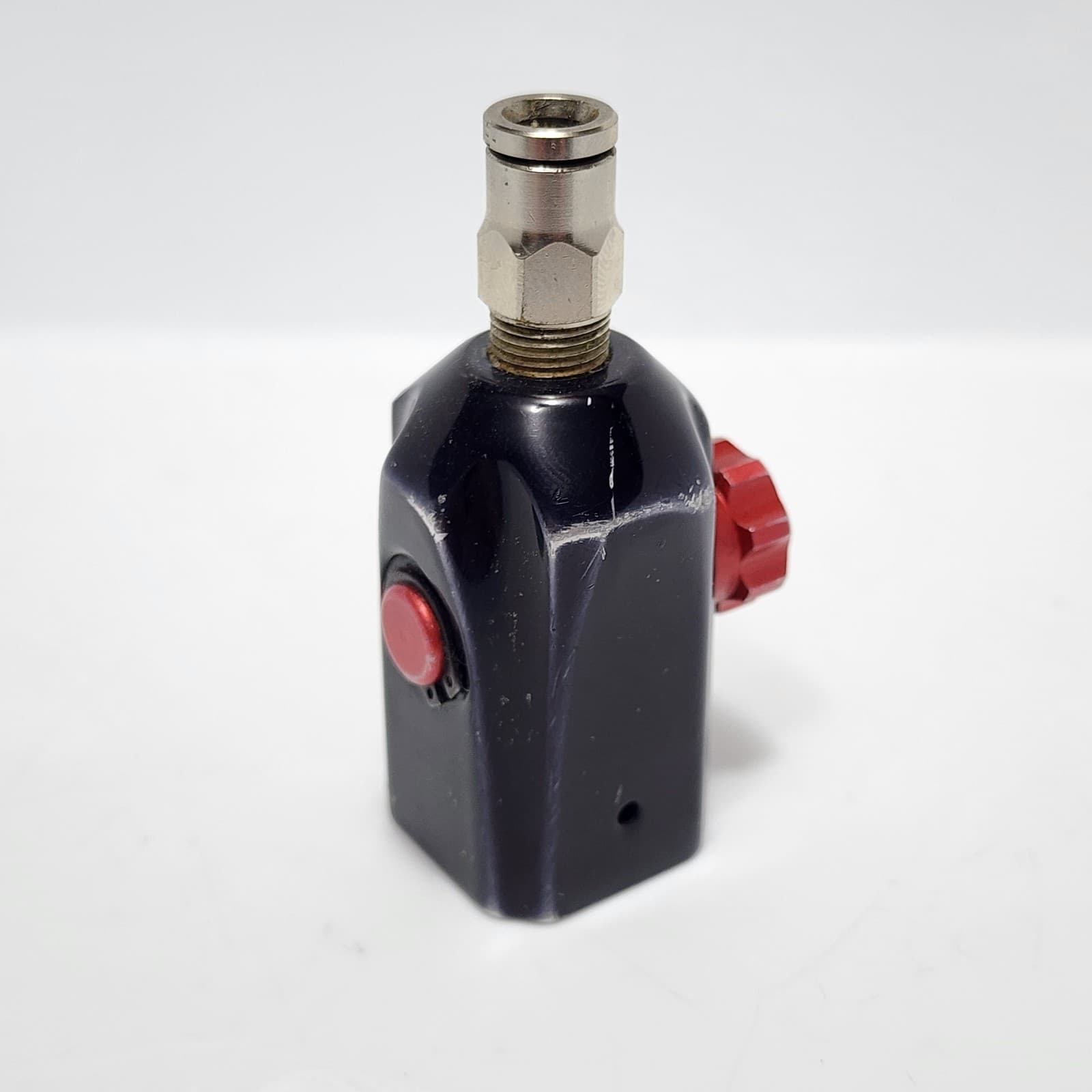 SMART PARTS 1/4 Turn ON/OFF ASA Macroline Fitting - RED / BLACK   ***Untested 4