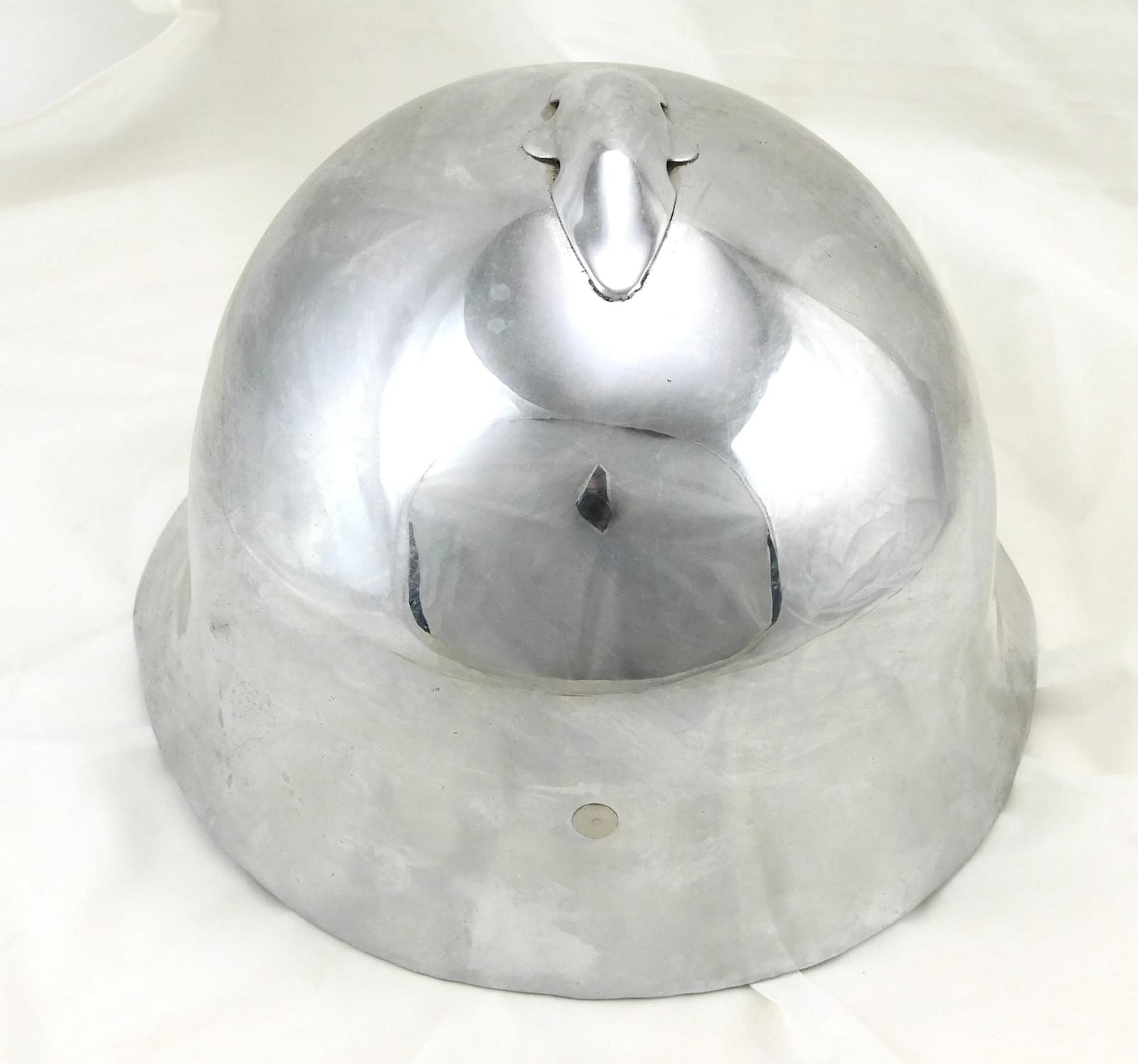 Soviet Russian USSR WW2 Model 1936 Nickel Plated Army Military Helmet Hat 4