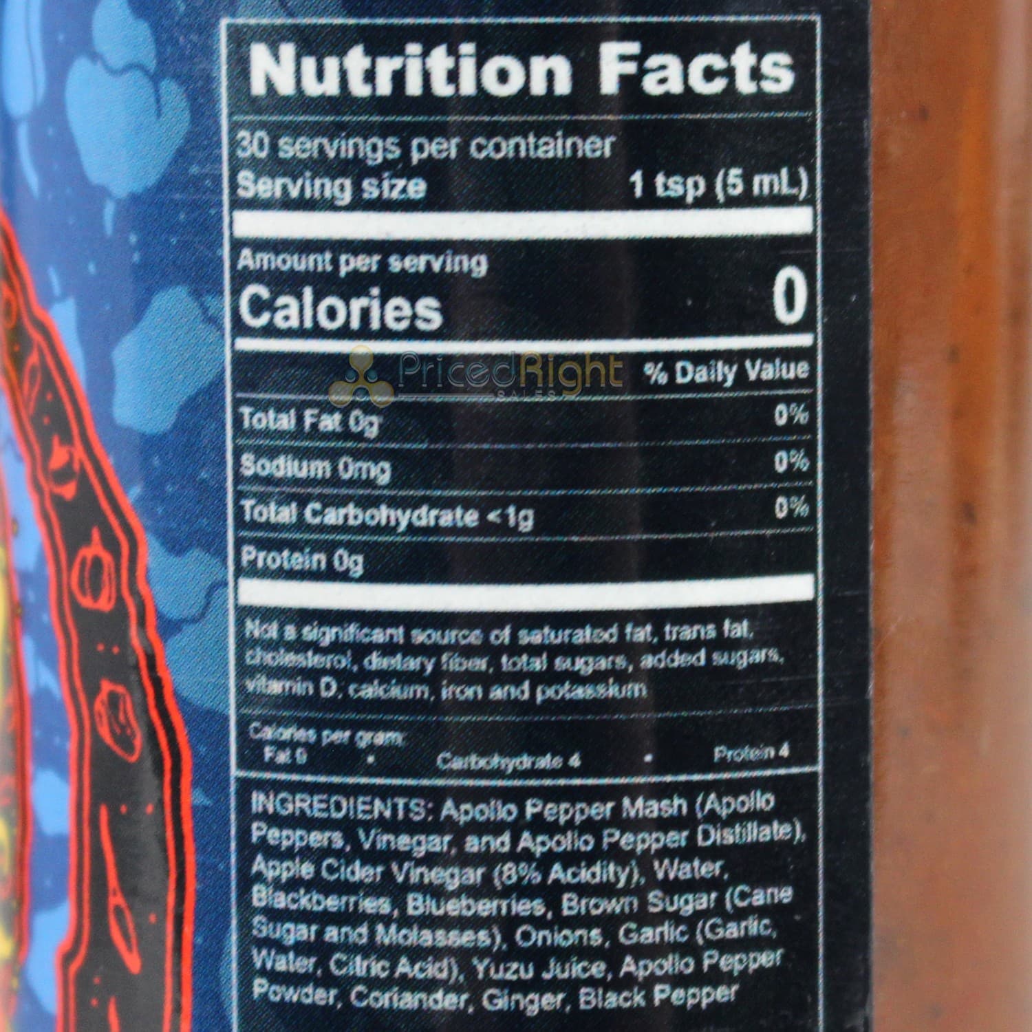 High River Sauces Peppers Up Hot Sauce 5 Oz Apollo Blackberry 860010055502-C 5