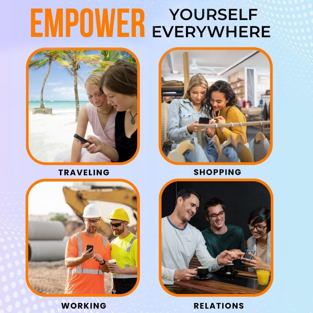 Dispositivo Traductor De Idiomas Portátil Traducción en Tiempo Real De Voz 2025 4