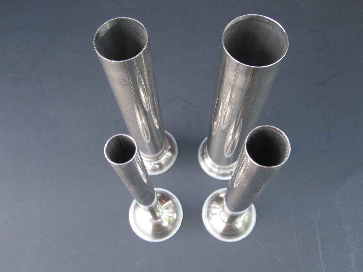 Hakka 4 Sizes Sausage Stuffer Filling Tubes Funnels Nozzles Stainless Steel 3