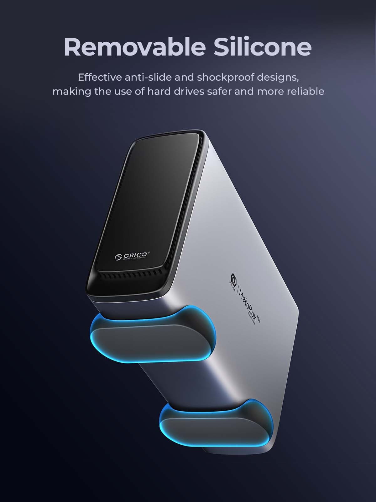 ORICO Private Cloud NAS Storage Networkable Enclosure GbE Office Home  Office US 6