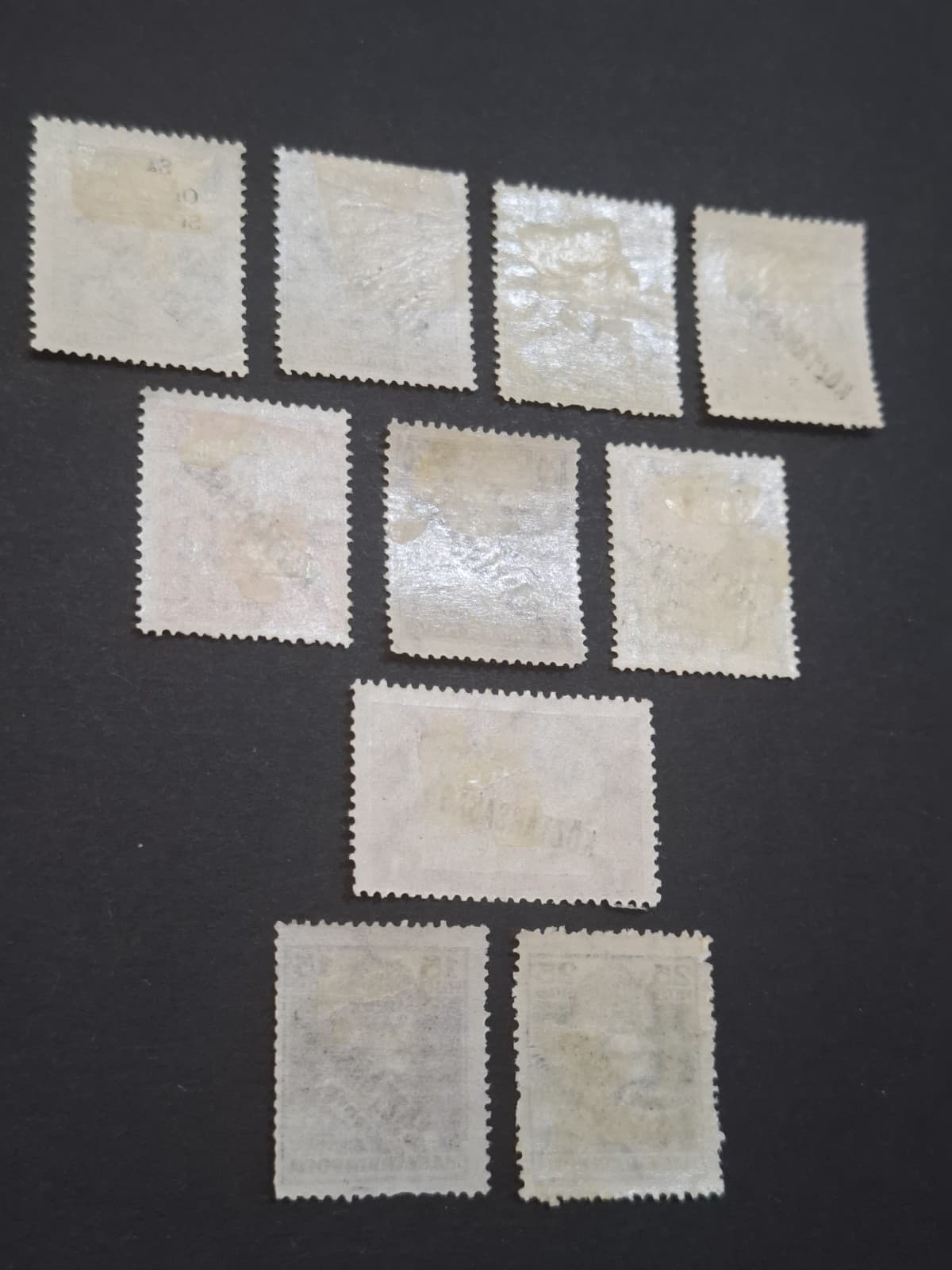 Hungary Occupation Serbia 1919 Banat Bacska Koztarsasag * MH Selection 10 Pcs 4