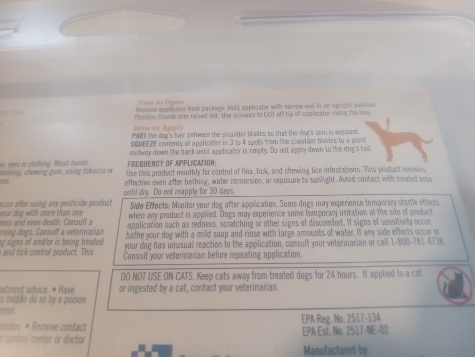 Pet Armor Flea & Tick Treatment for 5-22 lbs Dogs (See The Pictures For Details  2
