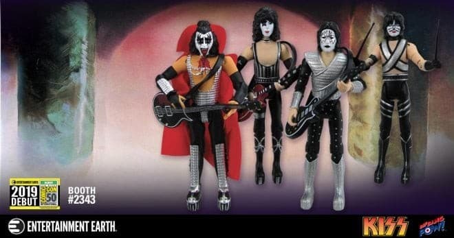 Kiss love gun action figures sdcc entertainment earth convention exclusive 3