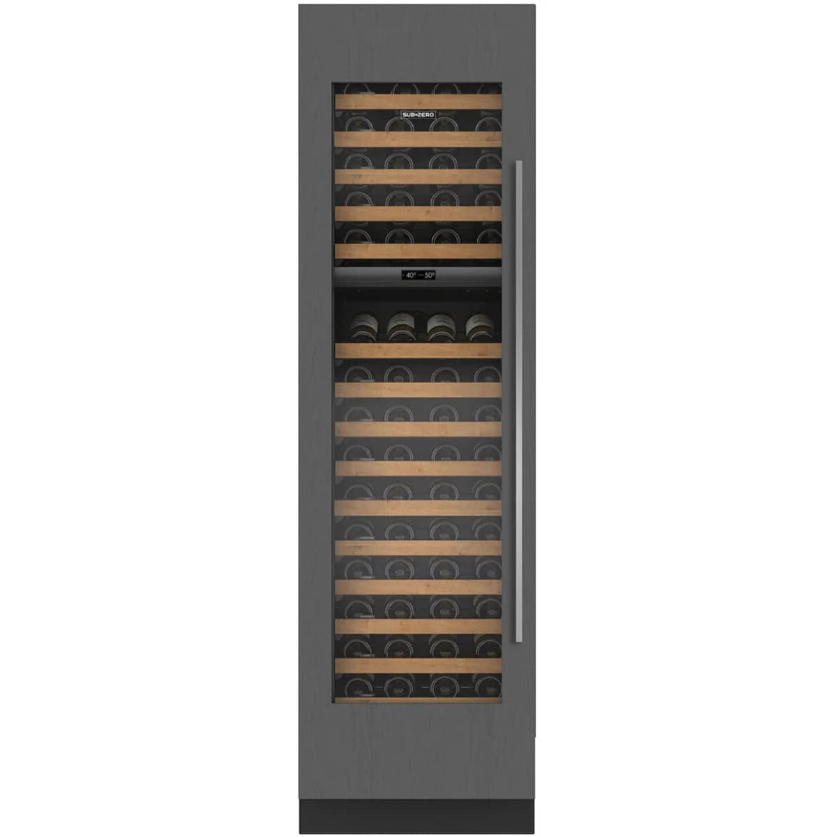 Sub-Zero Designer Series DEC2450WL 24 Inch Dual Zone Smart Wine Cooler