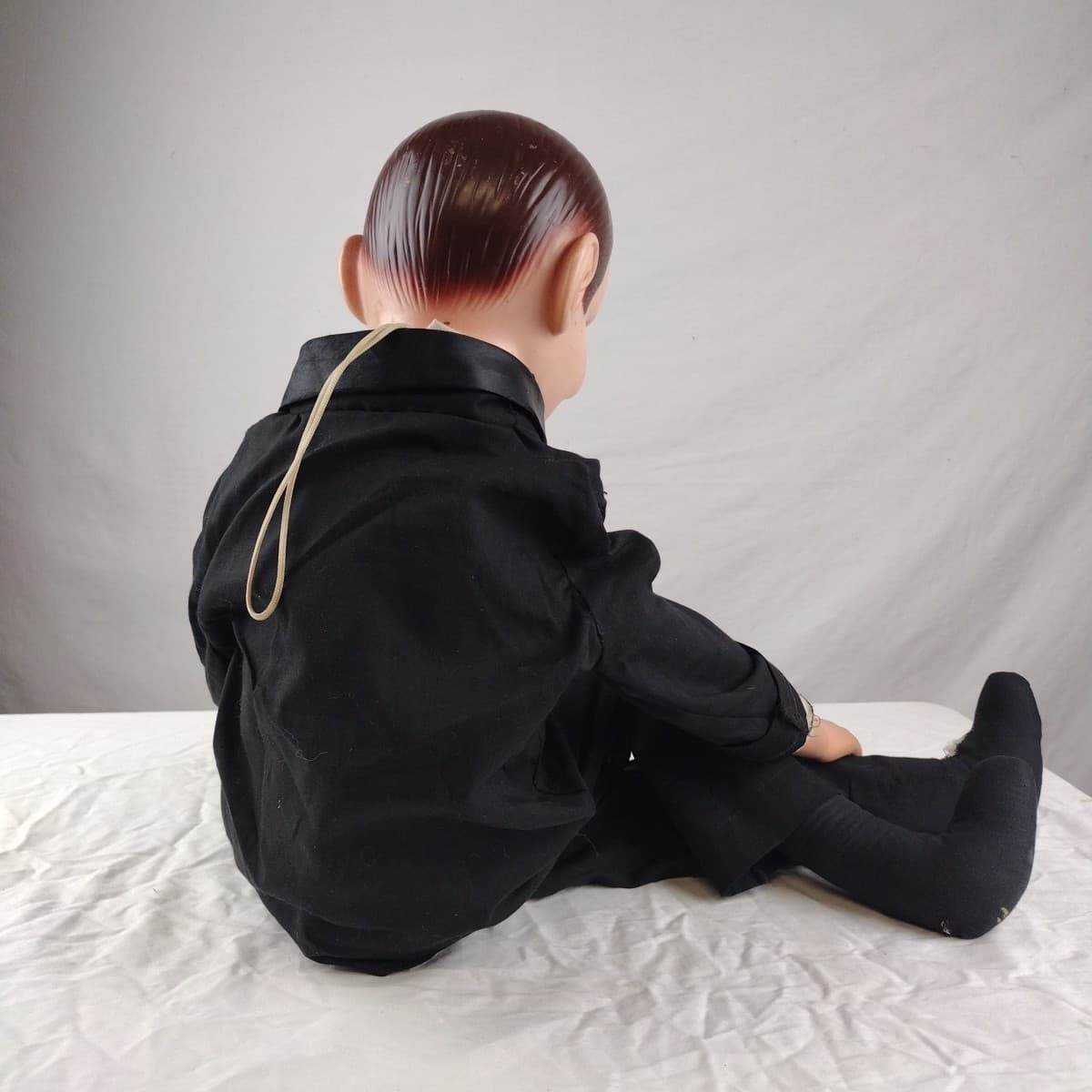 Juro Novelty Charlie McCarthy Ventriloquist Doll 30" 1977 Incomplete 3