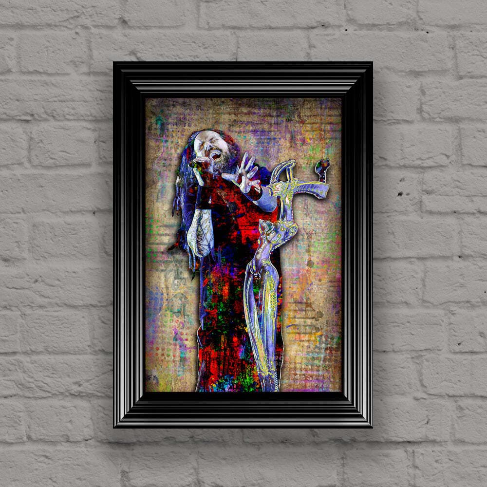 Jonathan Davis of KORN Poster, K.O.R.N. Gift, Korn Tribute Fine Art Free Ship US 3