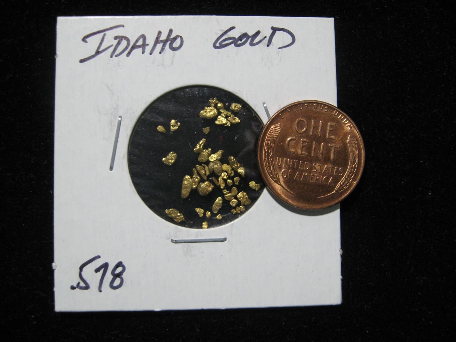 IDAHO GOLD NUGGET .578 GRAM
