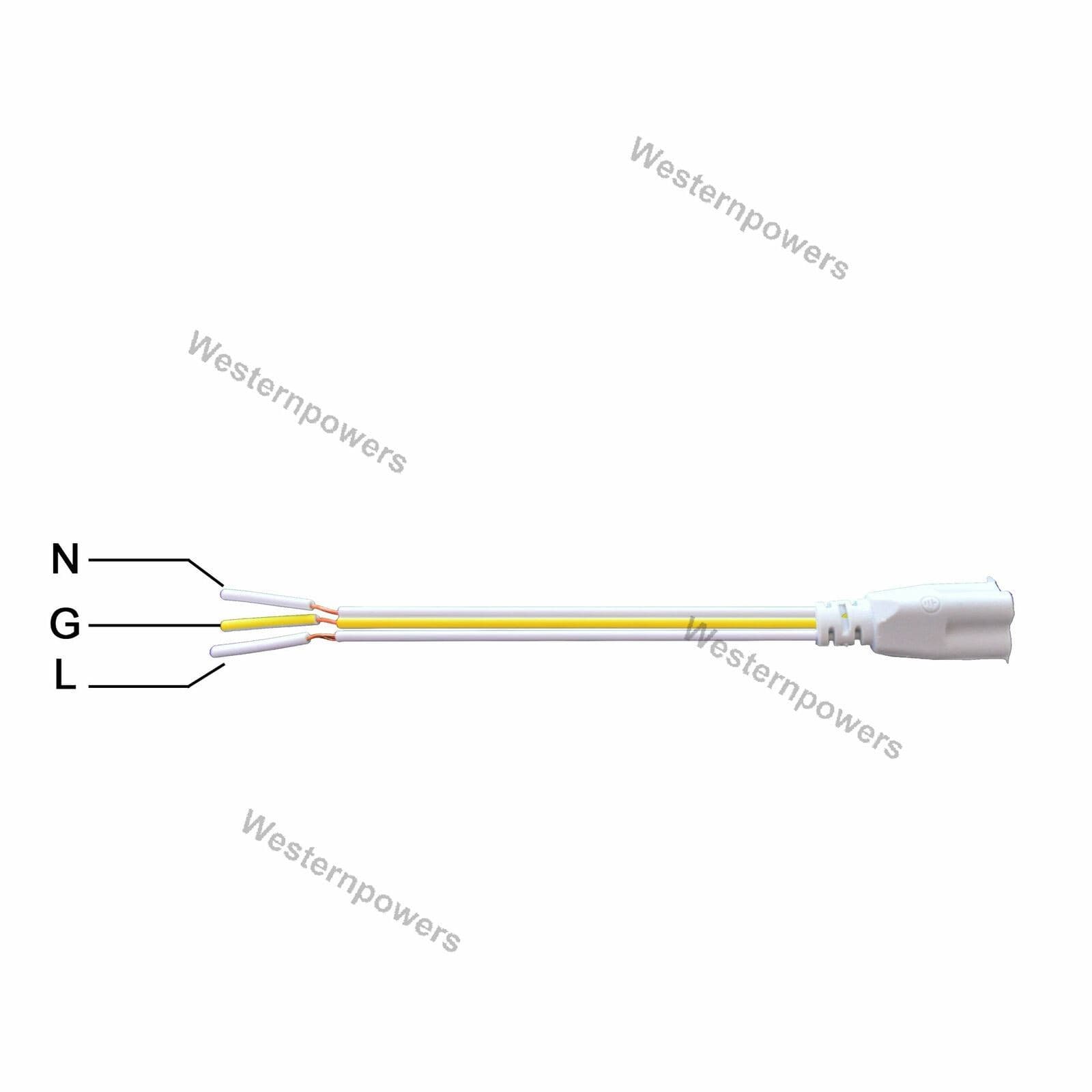 4x Westernpowers 36W LED Shop Light Fixture Work Garage Light 6000K White 4FT 5