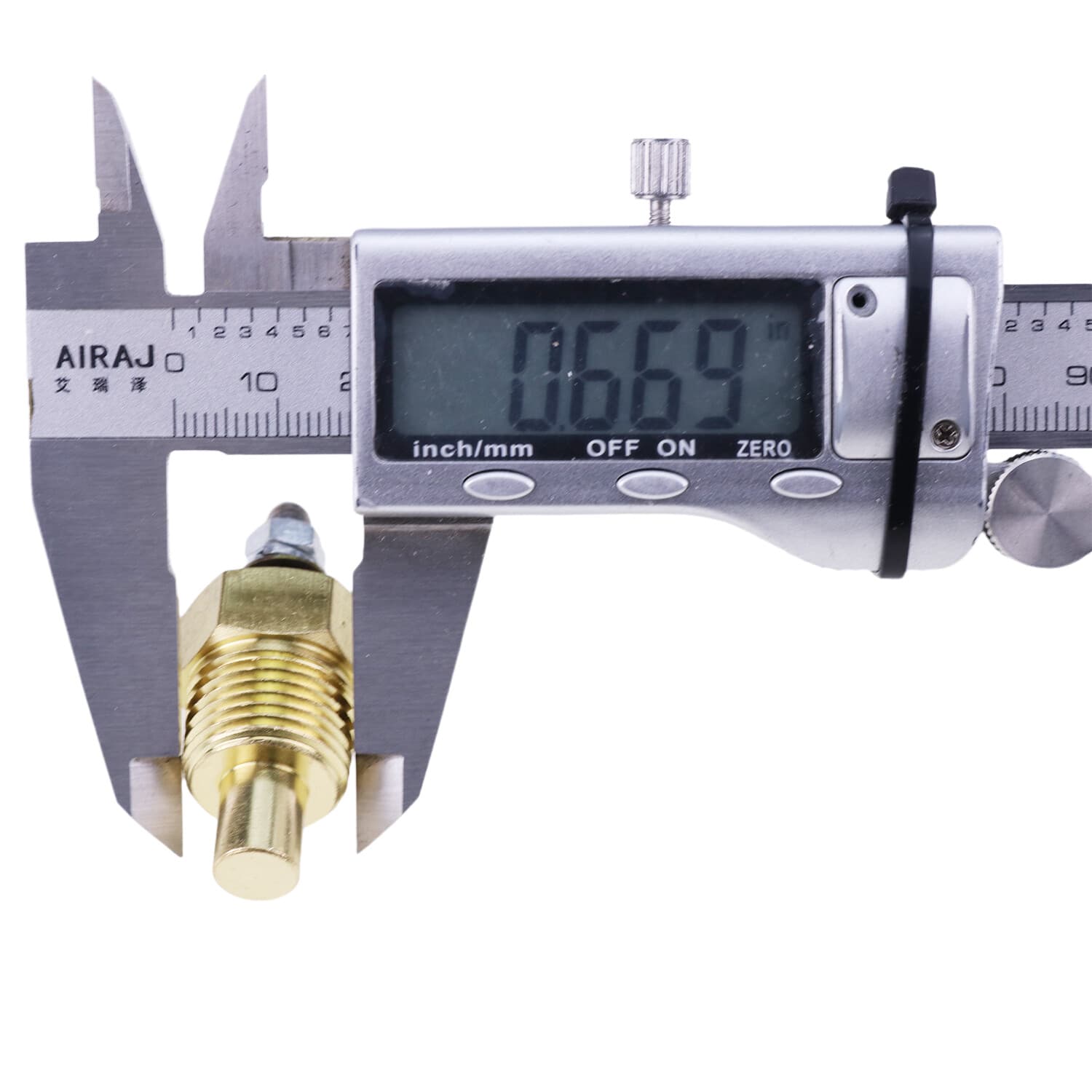 Water Temperature Sender Sensor Replace Stewart Warner 240° F Deg 3/8" NPT 280EA 6