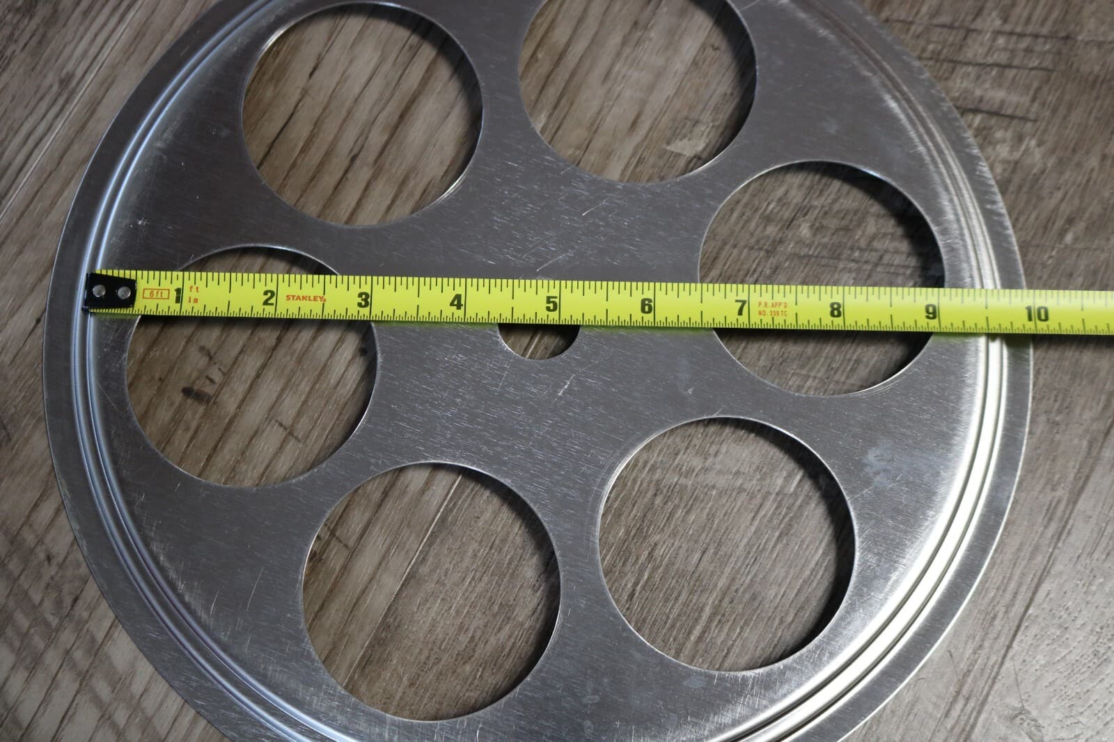 Stainless Steel 6 cup Egg Poacher Insert  Fits 10" Skillet 5