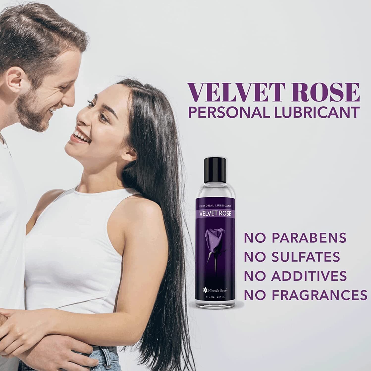 Personal Lubricant Water Based Lube Long Lasting Uni-Sex Lube USA Velvet Rose 3