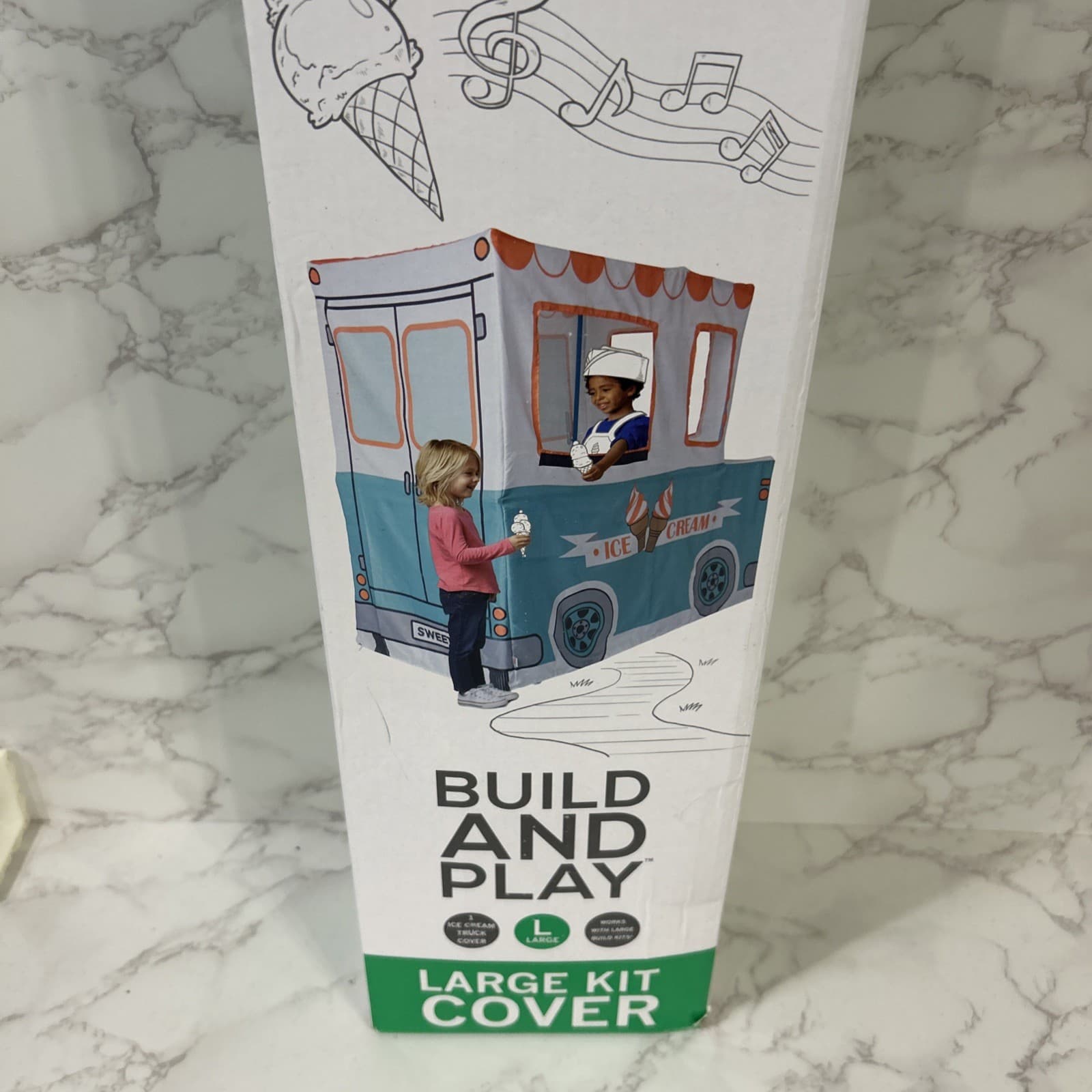 NEW! ANTSY PANTS Ice Cream Truck Cover for Large Build and Play Kit 2