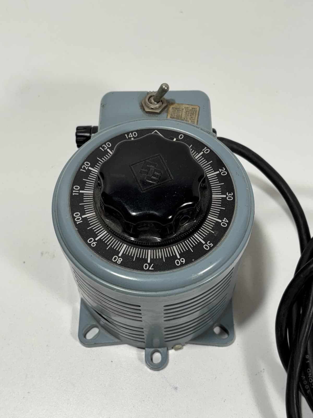 SUPERIOR ELECTRONICS POWERSTAT 116B VARIABLE AUTOTRANSFORMER
