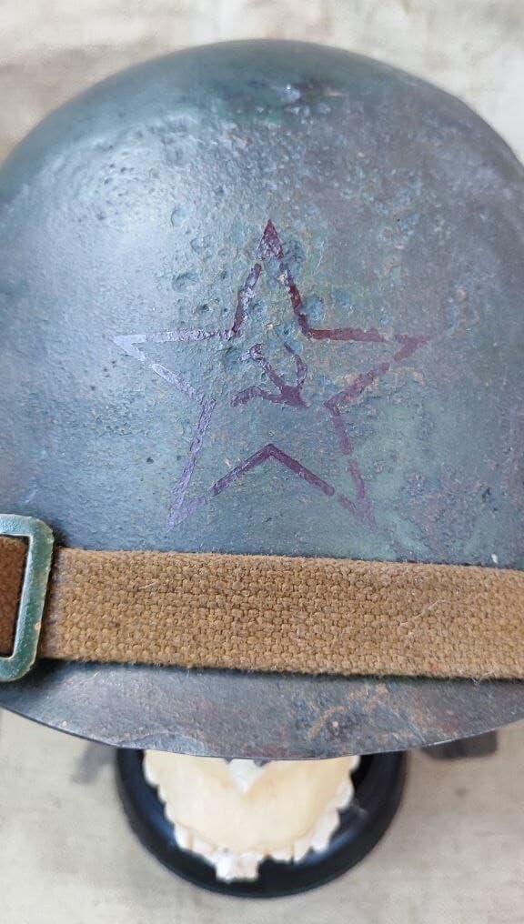 Helmet SSH 39 WW2 Size 3 relic  Soviet Army RKKA big size 5