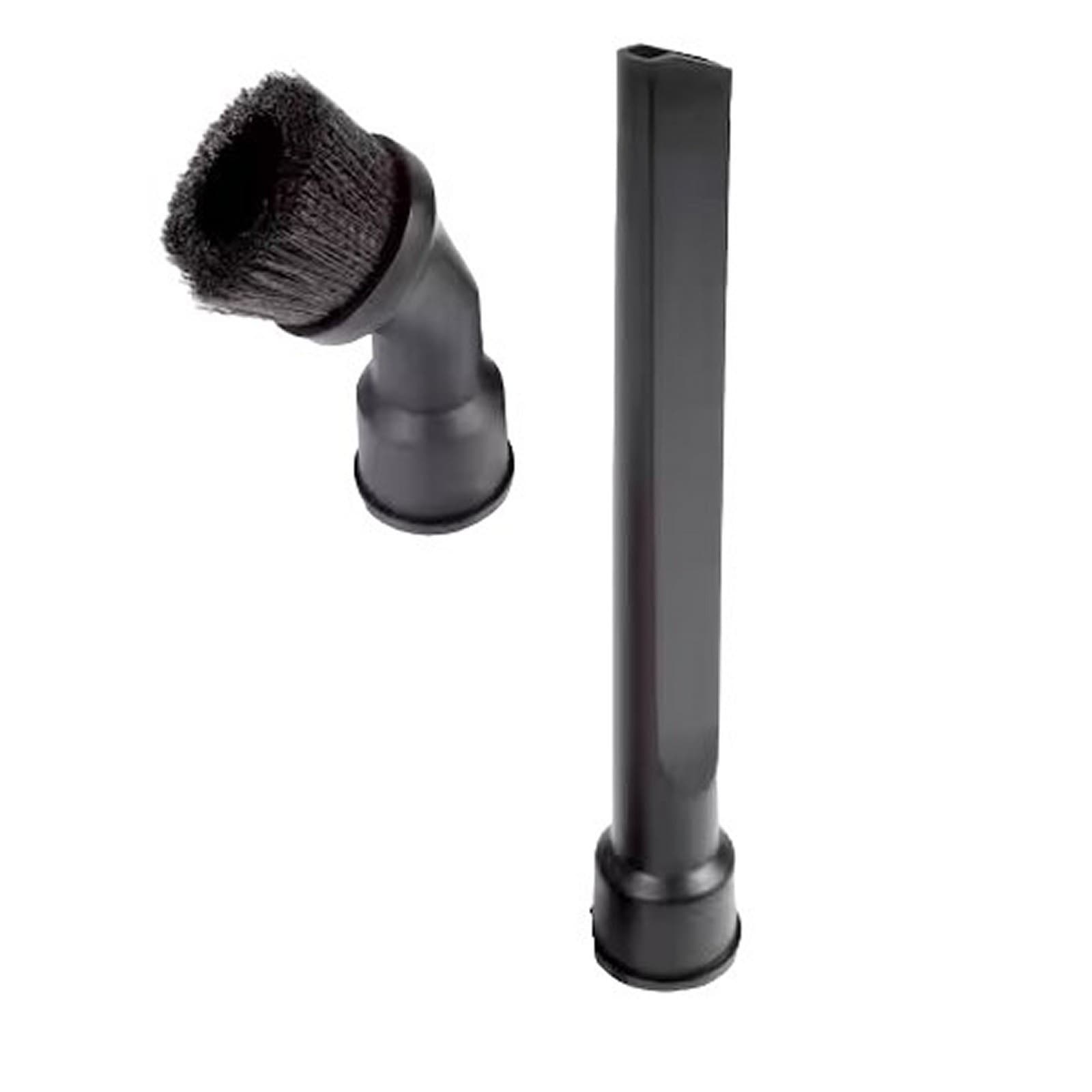 Ridgid 1-1/4 in. Dusting Brush & Crevice Tool attachments, Wet/Dry Shop Vacuum