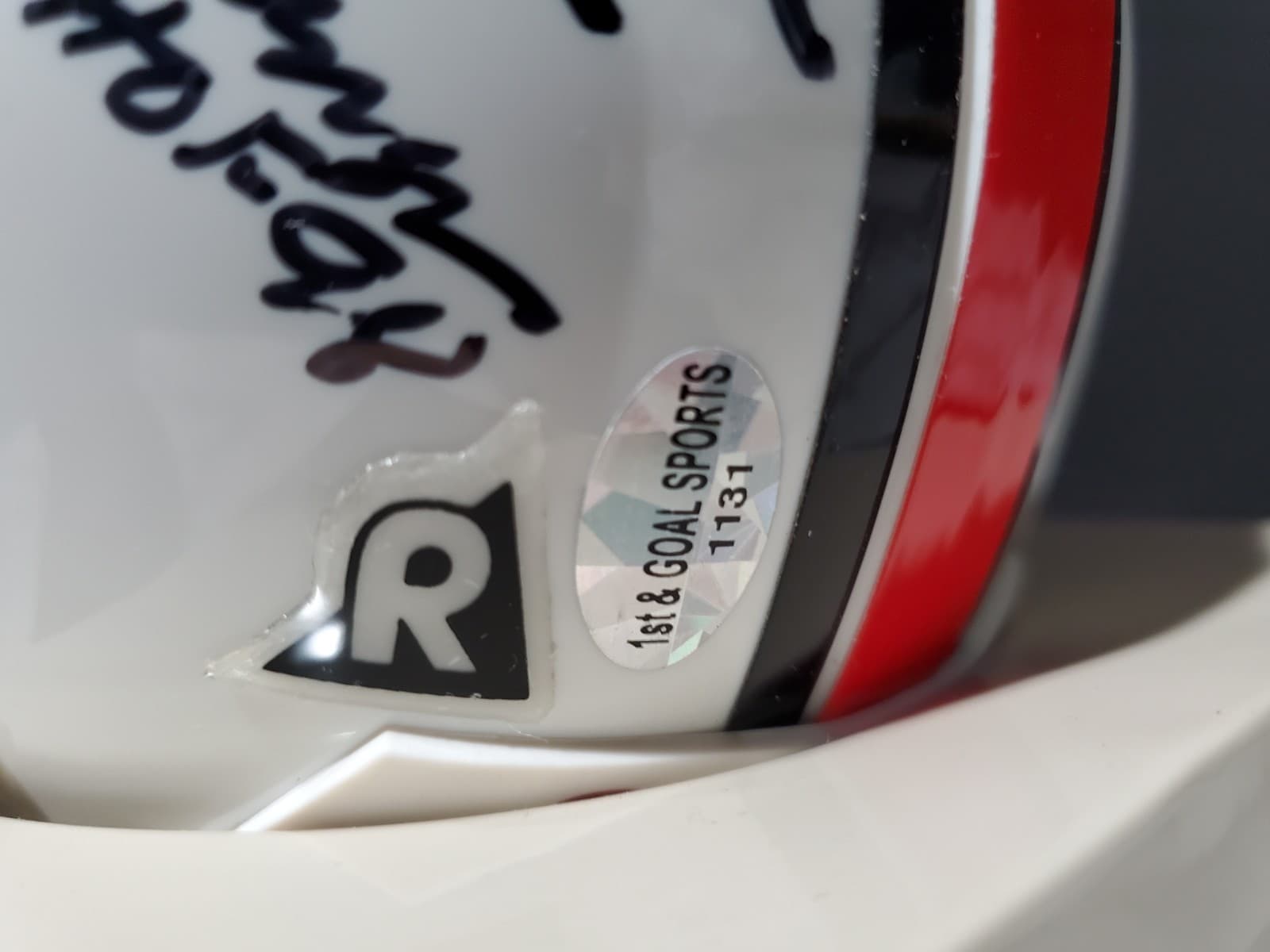 Bell Eller Olsen Stephenson Wilcox Youngblood Signed Hall Of Famers Mini Helmet 4