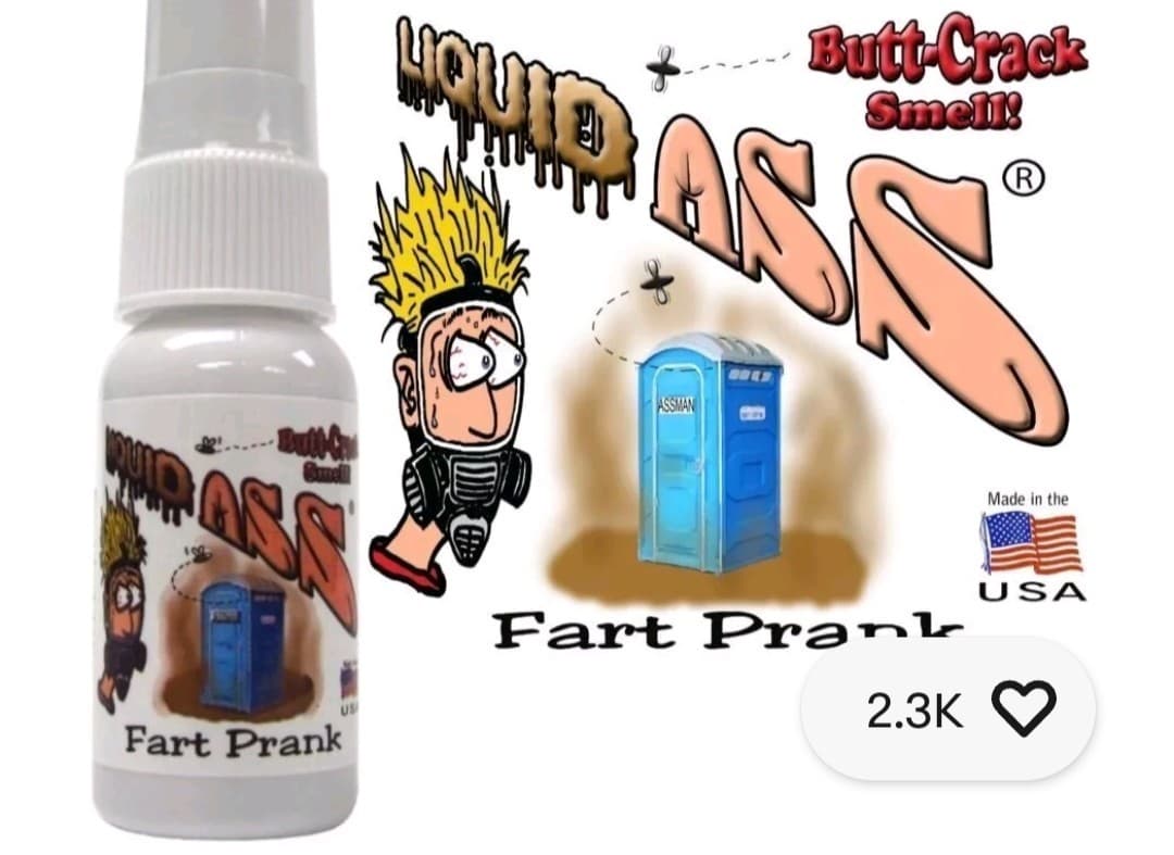 Liquid ASS Butt CRACK FART SMELL SPRAY 💩 FREE SH SALE! $11.15 EA