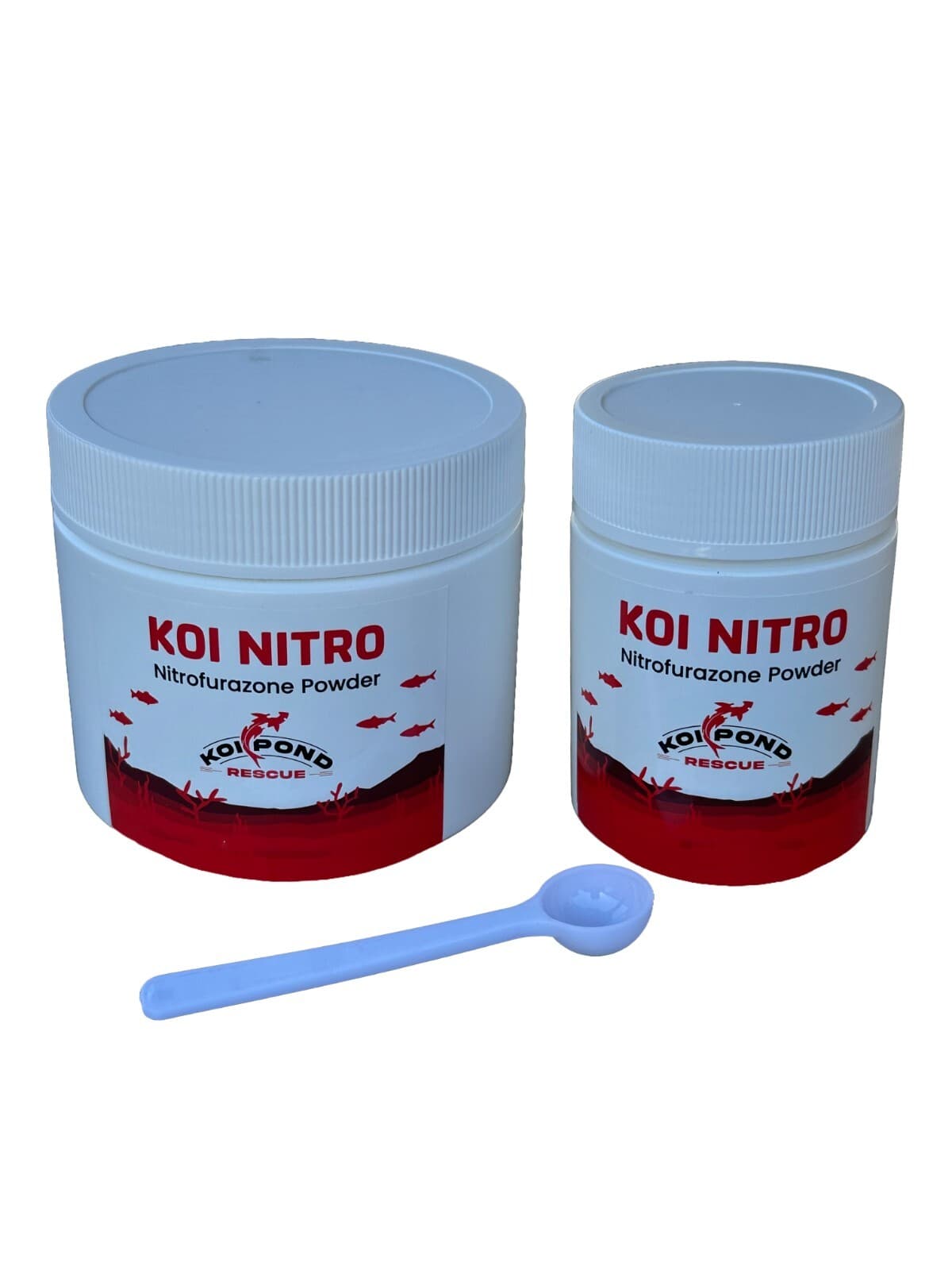 KOI NITRO Nitrofurazone Powder for Fish Ponds & Aquariums 2