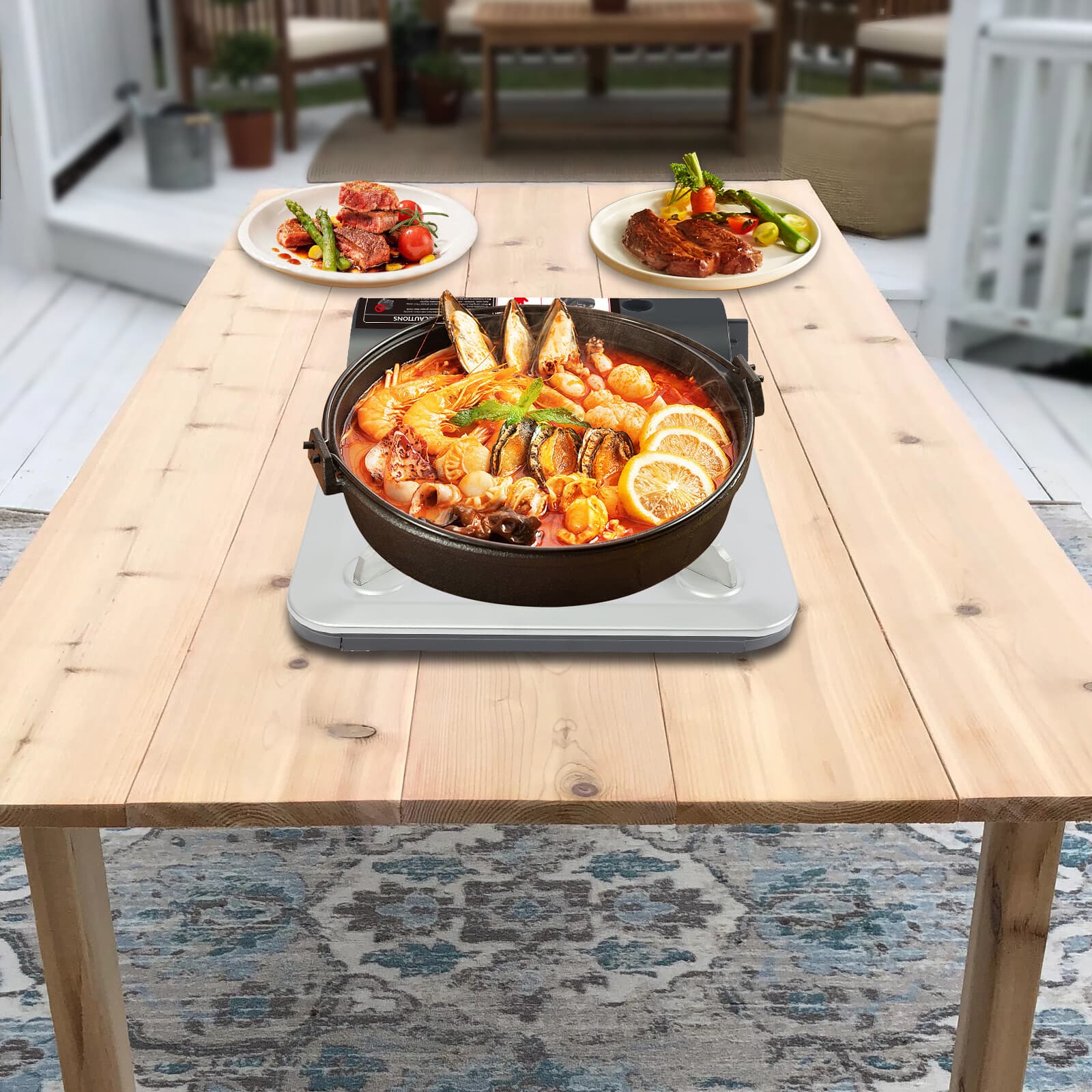 Butane Camping Stove, Camping Stove with Portable Case, Portable Camping Stove 5