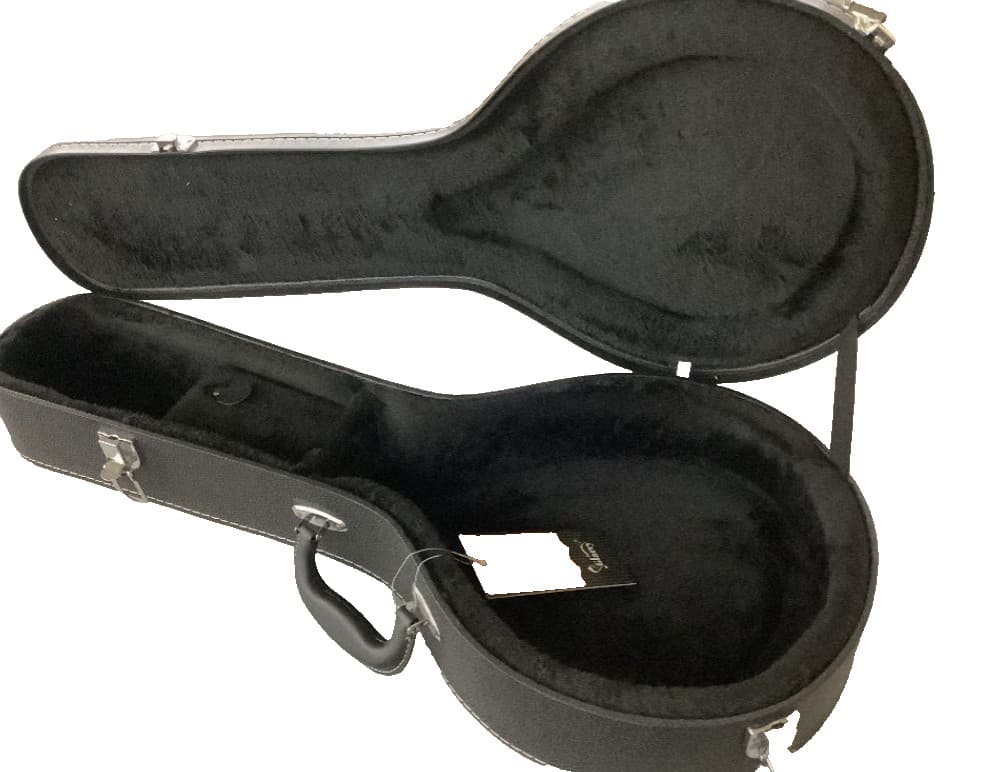 Glarry Hardshell Microgroove Carry Case Artificial Leather for A Style Mandolin 3
