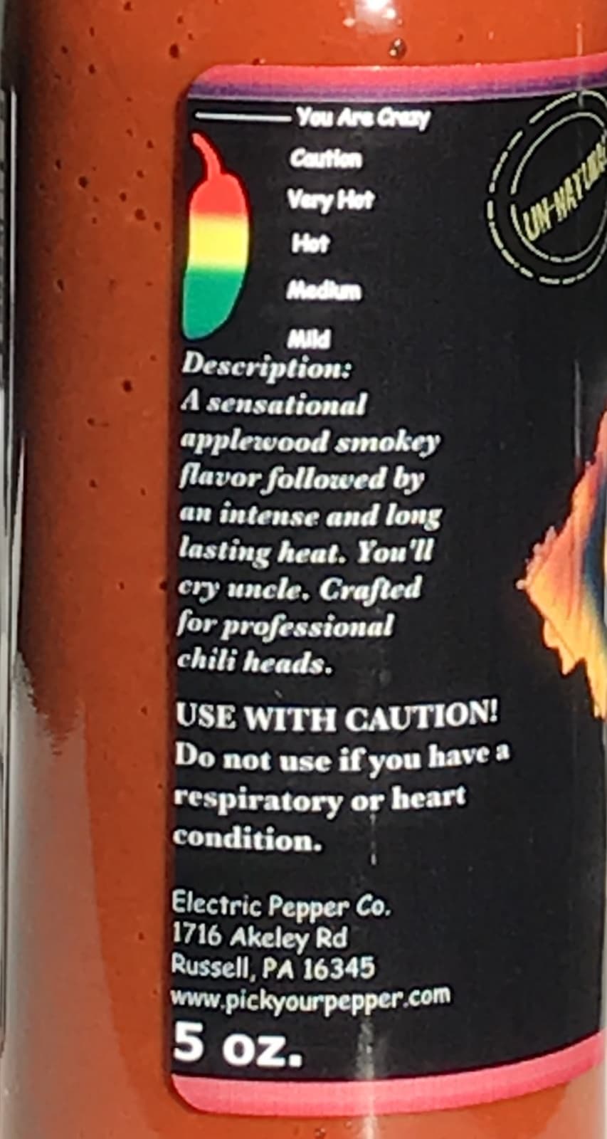 Ghost Pepper Hot Sauce World's Hottest Chipotle Wicked Tickle XXX Wax Skull Bhut 4