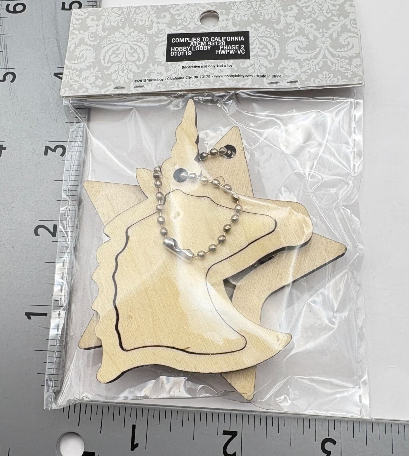 Small Wood Embroidery Frames Yarnology Lot of 4 Unicorn Heart Stars Banner NIP 3