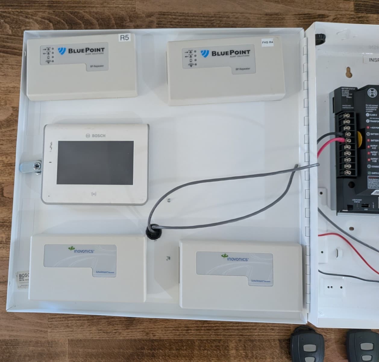 Bosch B9512G Fire / Intrusion Panel + B942 Touchscreen + BluePoint Alert Systems 2