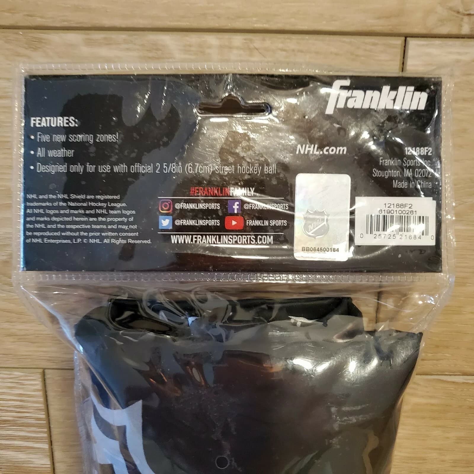 Franklin NHL Street Hockey Shooting Target 54" x 44" Practice Goalie Brand New 5