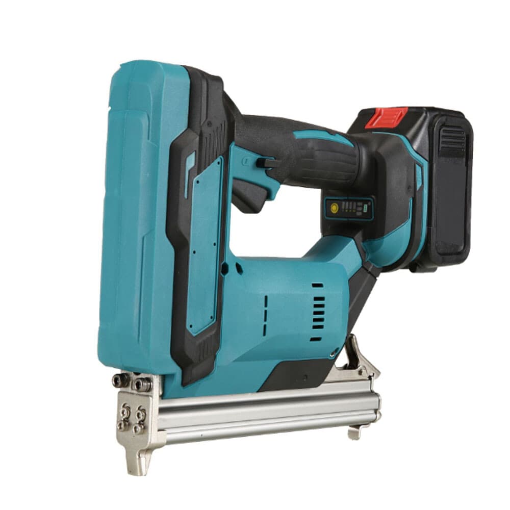 Portable Brushless Cordless Brad Nailer Straight Finish Nail Gun w/ 2 Battery. 2